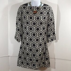 Milly of NY silk b/w dress